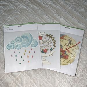 Cricut Iron On Designs ~ 3 Pack